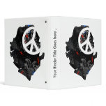 Sierra Leone Trendy Peace Sign with Sierra Leonean binders