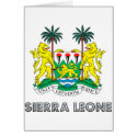Sierra Leonean Emblem cards