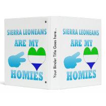 Sierra Leoneans are my Homies Binder