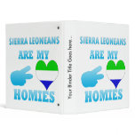 Sierra Leoneans are my Homies binders