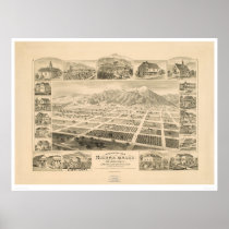 Sierra Madre, California (1617A) Poster