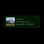 Sierra Nevada Mountains Return Address Label