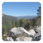 Sierra Nevada Mountains Square Sticker