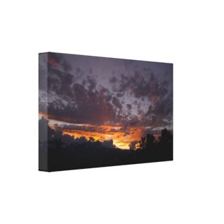 Sierra Sunset 1 Wrapped Canvas Print wrappedcanvas