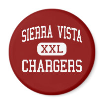 Sierra Vista - Chargers - Middle - Irvine magnets by customteamsportswear Sierra Vista - Chargers - Middle - Irvine magnets