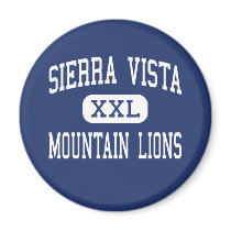 Sierra Vista - Mountain Lions - High - Las Vegas magnets by customteamsportswear Sierra Vista - Mountain Lions - High - Las Vegas magnets