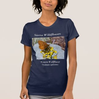 Sierra Wildflower Nature-Themed T-Shirt Wallflower