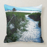 Siesta Keys Beach in Soft Plastic Photography pillows