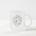 SIFI "get a little cozy in LOVE" Frosted Mug mugs
