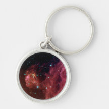 sig07-006 Red dust sky cloud Key Chain