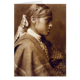 Sigesh (Apache girl) Greeting Cards