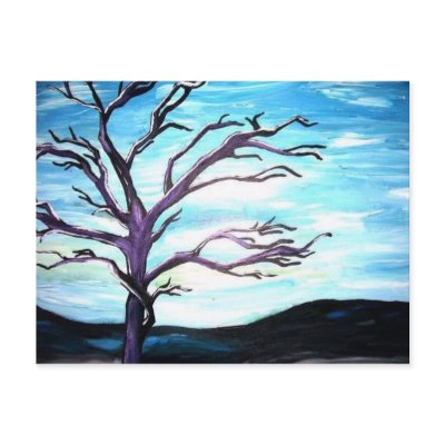 sigh blue postcard by morganna1479
