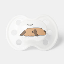 SIGHING LOP BABY PACIFIERS