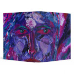 Sight – Magenta & Violet Inner Vision 3 Ring Binder