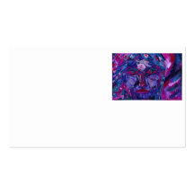 Sight – Magenta & Violet Inner Vision Business Cards