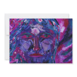 Sight – Magenta &amp; Violet Inner Vision Personalized Announcements