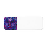 Sight – Magenta & Violet Inner Vision Return Address Label