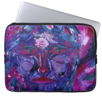 Sight – Magenta & Violet Inner Vision laptop sleeves