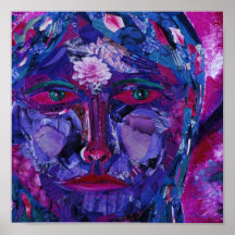 Sight – Magenta & Violet Inner Vision Print