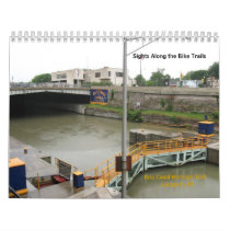 Sights Along the Bike Trails Wall Calendars