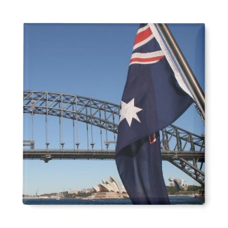 Sights of Sydney magnet