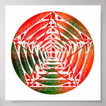 Sigil Of The Great King Of Fire Posters