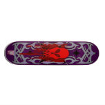 sigilboard bleeding skull skateboard decks