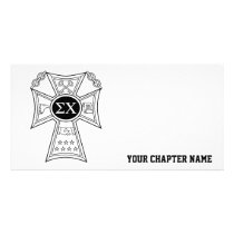 Sigma Chi Badge Photo Cards