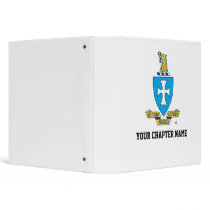 Sigma Chi Crest Logo Binders