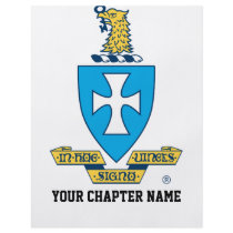 Sigma Chi Crest Logo Flyer
