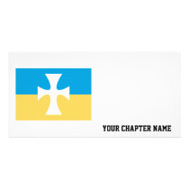Sigma Chi Flag Photo Card