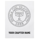Sigma Chi Grand Seal B+W Full Color Flyer