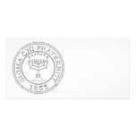 Sigma Chi Grand Seal B+W Personalized Photo Card
