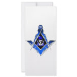 Sigma Master Mason Personalized Rack Card