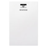 Sigma Nu Flag Gray Personalized Stationery