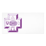 Sigma Pi Cross Color photo cards