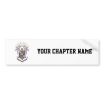 Sigma Pi Good Crest 4-C Bumper Sticker
