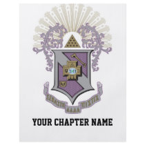 Sigma Pi Good Crest 4-C Personalized Flyer