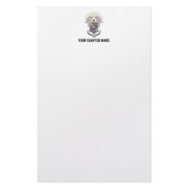 Sigma Pi Good Crest 4-C Stationery