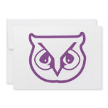 Sigma Pi Owl Color invitations
