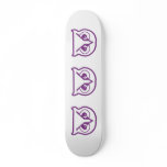 Sigma Pi Owl Color skateboards