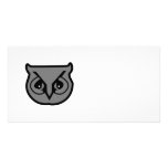 Sigma Pi Owl Gray photo cards