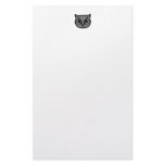 Sigma Pi Owl Gray stationery