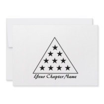 Sigma Pi Pyramid B+W Announcements