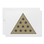 Sigma Pi Pyramid Gold invitations
