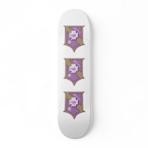 Sigma Pi Shield 2-Color Skateboard Deck