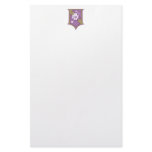 Sigma Pi Shield 2-Color stationery