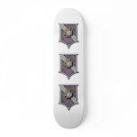 Sigma Pi Shield 4-Color skateboards