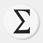 Sigma Refrigerator Magnet