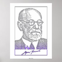 Sigmund Freud. Austrian neurologist [008] Posters